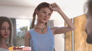 Hard to love visual novel with some wild futa hentai action