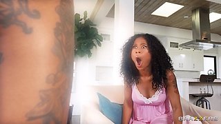 Exciting black coquette adult unbelievable clip