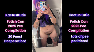 Fetishcon 2025 Pee Compilation