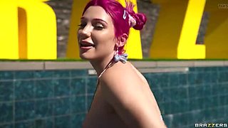 Brazzers House 4 Ep 6 - Phoenix Marie & Abigaiil Morris Threesome with Big Tits & Cumshot