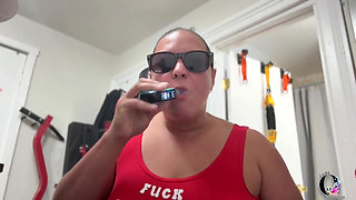 Lp-289 Smoking While Playing with My Boobs