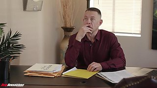 New Sensations - Latina Secretary Helps Loosen Boss s Huge Work Load Hazel Heart: Porn