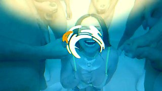 Bukkake Latin - Shy Peruvian wild angel performs her first excessive milk swallow.: Porn