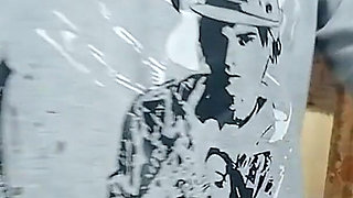 Slapping on Her Ass so Hardly and Make Her to Take Blowjob