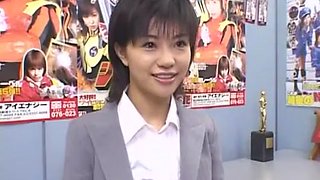 Fabulous Japanese chick in Crazy Secretary, Handjobs JAV movie
