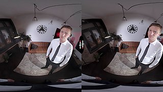 Dolly Diore VR Porn: Who Is The Boss Here? - DarkRoomVR