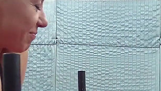 Two Curvy MILF's Armwrestling at the Gym