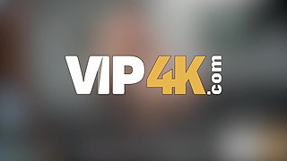 VIP 4K – Busty beauty explores her first wild threesome