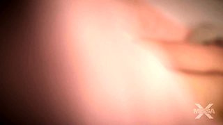 Extreme amateur pov blowjob with brunette babe
