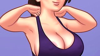 Summertime Saga V21.0.0 - Busty Stepmom Lets 18yo Stepson Fuck Her Tits and Gets a Facial. His Stepsister Caught Them Fucking