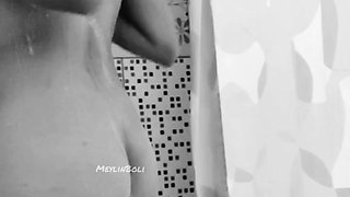 STEPSISTER SENDS ME INTIMATE VIDEO TOUCHING HERSELF IN THE SHOWER WHILE TAKING A SHOWER