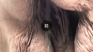 Naughty Maid in the Wood up Close Pisses the Most
