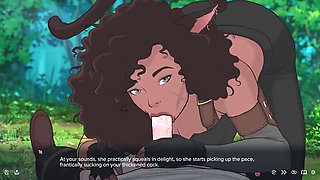 Neko Slut Gives You a Blowjob - Quickie Fantasy Adventure Gameplay #2