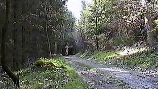 BluttBoy naked in forest