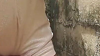Outdoor Striptease Rubbing My Hairy Pussy Cumming Squirting Hard