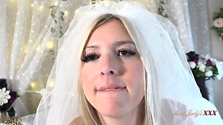 MILF bride Charlie Rae erotic solo