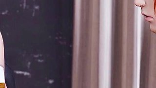 My Real Desire 2 - Alex Seen Half-nude Ms. Ghost (pussy and Ass) in the Toilet