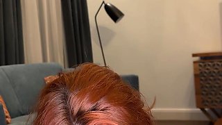 POV Style Blowjob! She Suck Me Till I Explode in Her Mouth! Huge Load