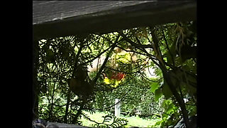Double Penetration in the Garden