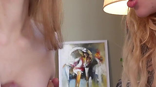 Too Hot to Refuse! Sexy Wife and Her Lustful Husband Hard Fuck a Hot New Secretary on an Interview!