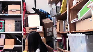 Shoplyfter- Cute Asian Teen Strip searched