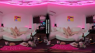 Synthwave Aesthetic Pink Teen Poppy Smoking Bong Sensual Teasing Pleasing Herself Real Female Orgasm