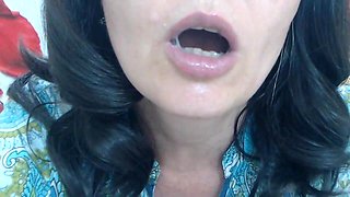 Blowjob DeepThroat Pulsating Cum In Mouth and Swallow