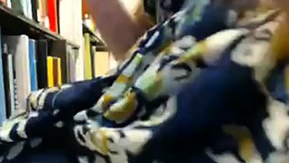 Naked in the Library - Public Flashing Webcam Show