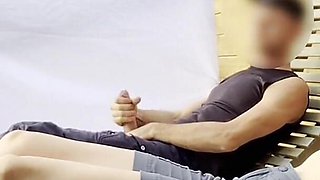 Dickflash Roof Adventure: Part 1 a Little Redhead Slut Gives Me Fast Cumshot on Her and While Her Boyfriend Waits