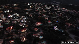 Azul Hermosa takes on a six BBCs in bed