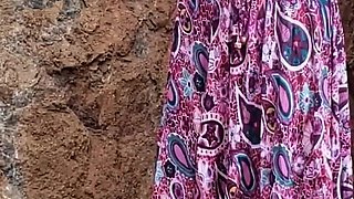 In Secret, I Fucked the Naughty Stepsister in the Naked Outdoors After Pissing Outdoor