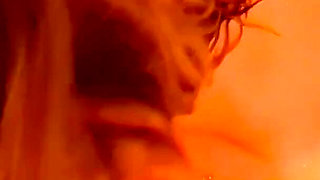 Caught my stepdaughter with a cute toy in the ass and fucked her good