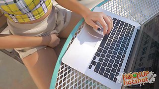 Innocent Slut Melissa Moore Is Fucked In All Her Holes By HookUp