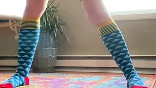 Teen Girl Solo Masturbation and Striptease 27
