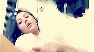 Girls Out West Amateur double toy masturbation