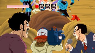 Animated porn game with wild orgy, anal action, and intense blowjobs