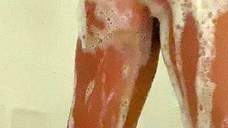 Slim ass Latina enjoys dildo masturbation on webcam
