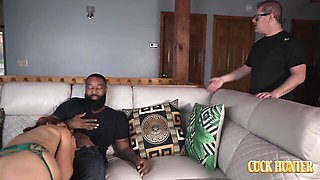 Flirtatious Brandon Calimesa and James Hardon - big black dick sex - Cuck Hunter