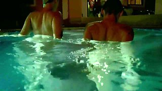 Lesbian Shaving The Girls Head During Romantic Lesbian Sex In The Bathroom