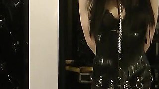Sissy Gets a Deep Throat Fuck Training