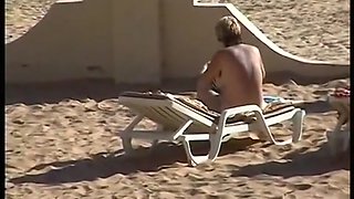Spanien 1998 - voyeur am strand