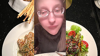 Asmr Dinner in Restaurant