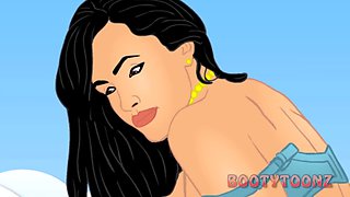 What if bubble butted white girl Lisa Ann wrecked the universe with her phat ass