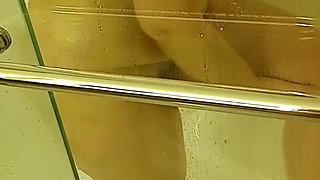 Hotwife Taking Hotel Shower