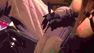 Dee Sticks A Dildo Up Guys Ass While He Fucks With Lana Moore