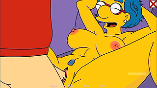Luann the Milf gets some good dick on her couch (Lustfield Gameplay)