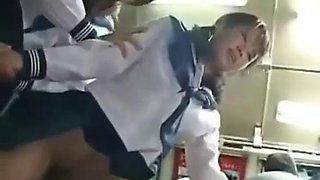 Asian Girls on a Bus