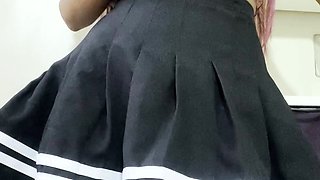 Brunette Solo Webcam Masturbation