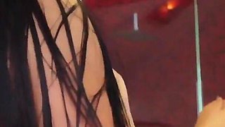 Slutty Sandy Latina Rubs Pussy Thoroughly