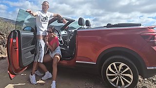 Big Titted Babe Gets Fucked In My Convertible
